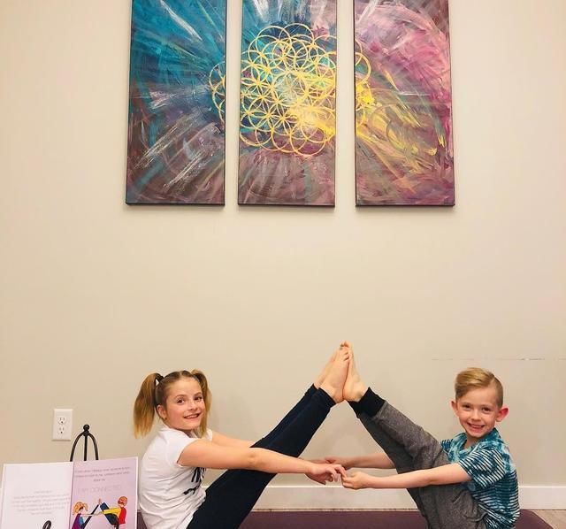 孩子|和孩子来一场心灵瑜伽，让感恩陪伴你我