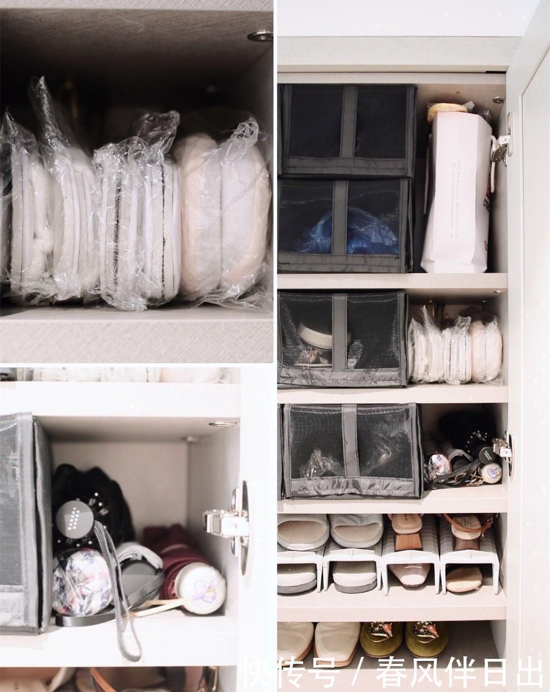 鞋子|我家0.4㎡玄关柜，可以轻松塞下100双鞋，门口再也不堆鞋了