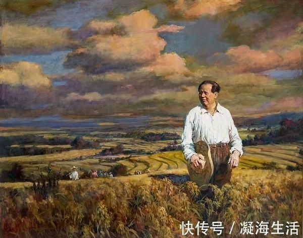 韶山&毛主席的这首七律，写得豪情无比，第三联是千古名句