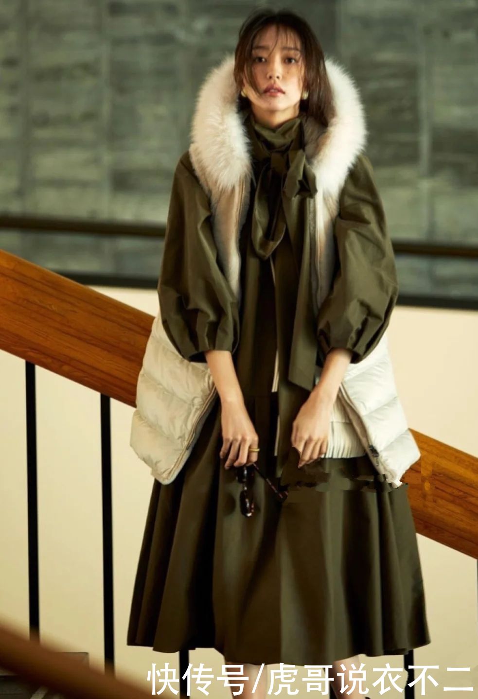  色系|讲真初冬还是霓虹妹子最会穿，看人气博主松岛花，优雅高级真迷人