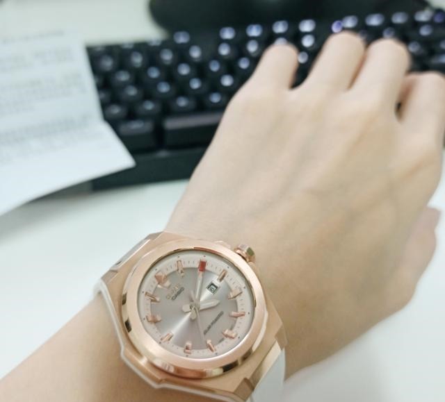 玫瑰金 卡西欧手表怎么样,casio手表质量好吗!