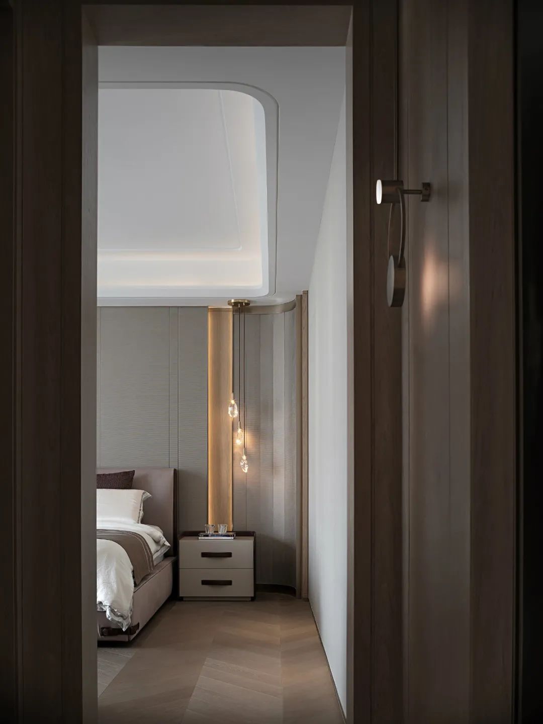 优雅|374㎡现代大平层，华丽时尚的空间，朴素质感好高档