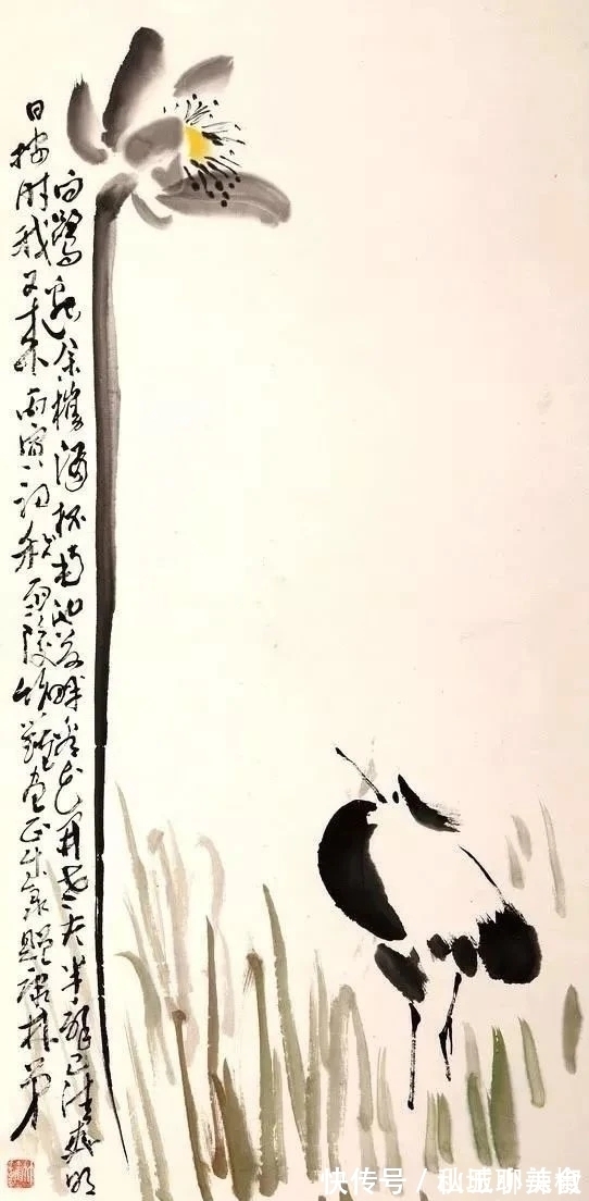 花鸟画@如果画画有“王”,他便是现代画鸭的一代“鸭王”|孙竹篱花鸟画