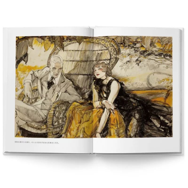 上流社会@美国最伟大的插画家,记录了上流社会的男男女女纸醉金迷的情景