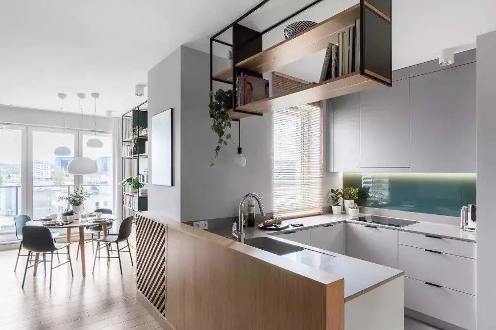 地砖|开放式和半开放式厨房,怎么做更实用?