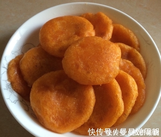 炸油糕|不放面粉,不放水的油糕,简单一搅,外脆里软,香味浓郁,太好吃