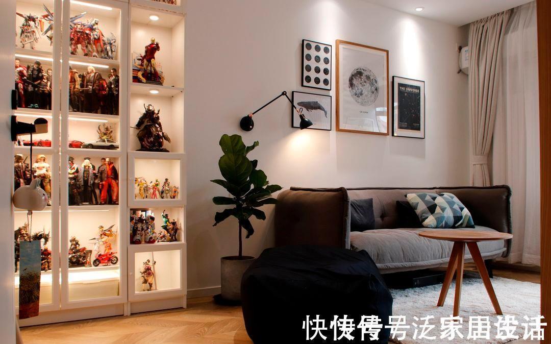 隔断|45平的老破小,增强光线去除隔断,让昏暗闭塞的空间焕发光彩