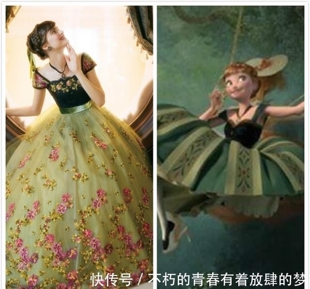冰雪奇缘出婚纱了,看到艾莎同款,我昏了,哪个妹子不想要呢