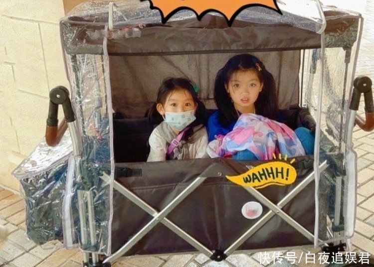 9岁的阿拉蕾晒近照,与妹妹同框合影好可爱,姐妹俩像共用一张脸