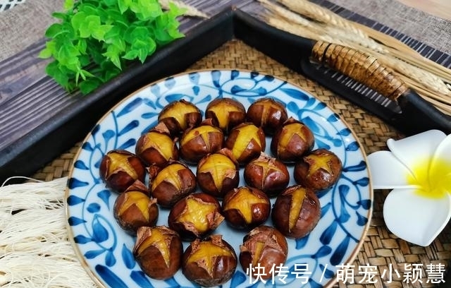 糖炒板栗|板栗新做法，不用烤箱，不用锅炒，个个笑开口，比糖炒板栗好吃