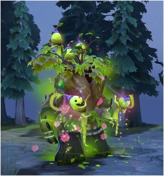 饰品|DOTA2皮肤推荐——树精卫士伶木之庇