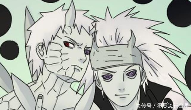 霸气|火影斑与带土各阶段合影,初遇时默契十足,六道模式的手势霸气!