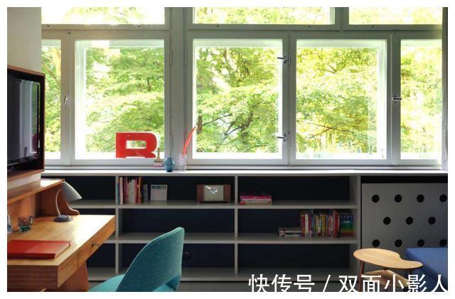 书房|窗边空间最值得利用，5个设计技巧，占用面积小，实用还宽敞
