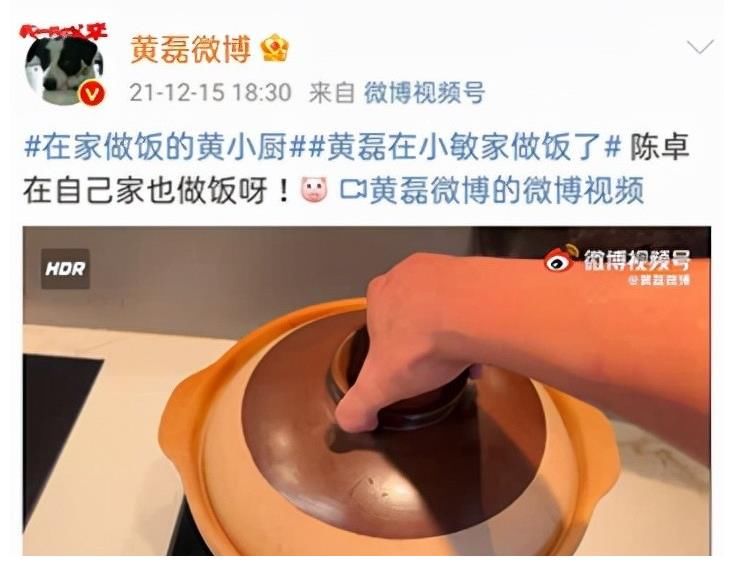 黄磊晒冬日美味，得到一百多万的播放量，有网友却提出了一个疑问
