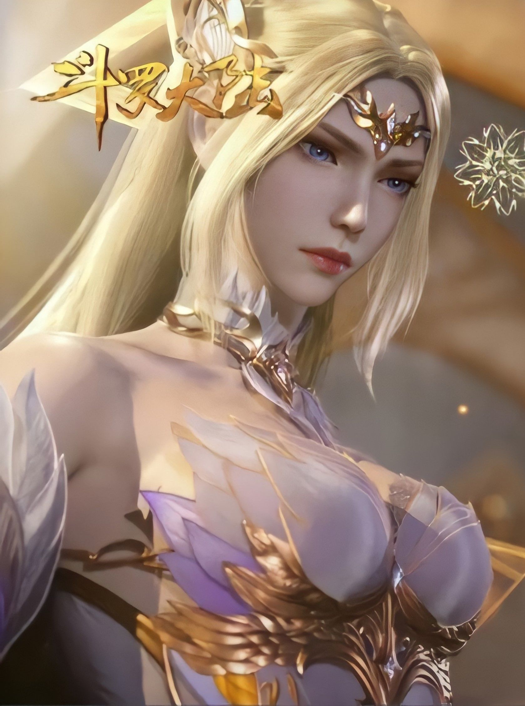 斗罗|女神再度COS千仞雪,颜值相比上次更精致,近距离美感也十足