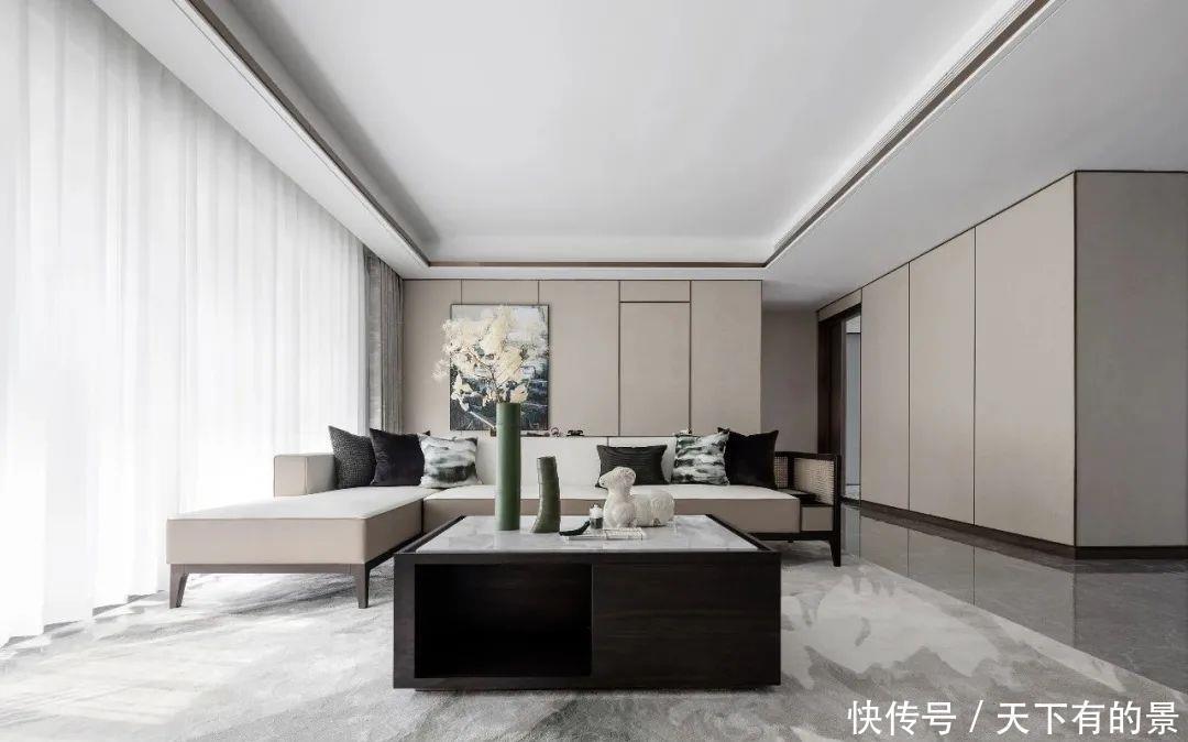 装修|越来越多人装修选择中式风，像她的165㎡之家，入户就是诗意