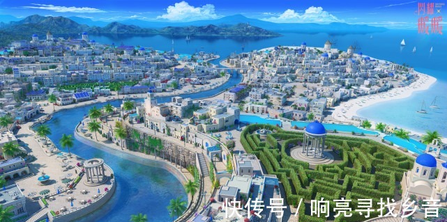 城市|二次元美图当你生活的城市变成动漫风，满满的梦幻！
