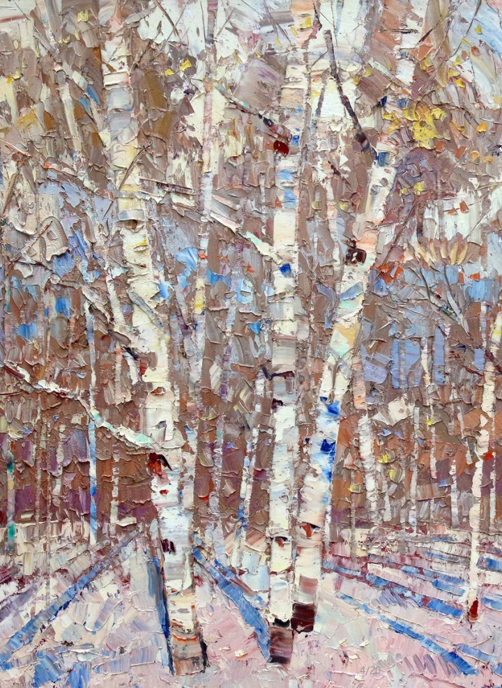 robert|这组小色块油画,色彩生动,美得令人目不暇接