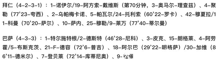 薩內(nèi)|歐冠-巴薩0-3不敵拜仁遭淘汰 21年來(lái)首次小組出局 將戰(zhàn)歐聯(lián)杯