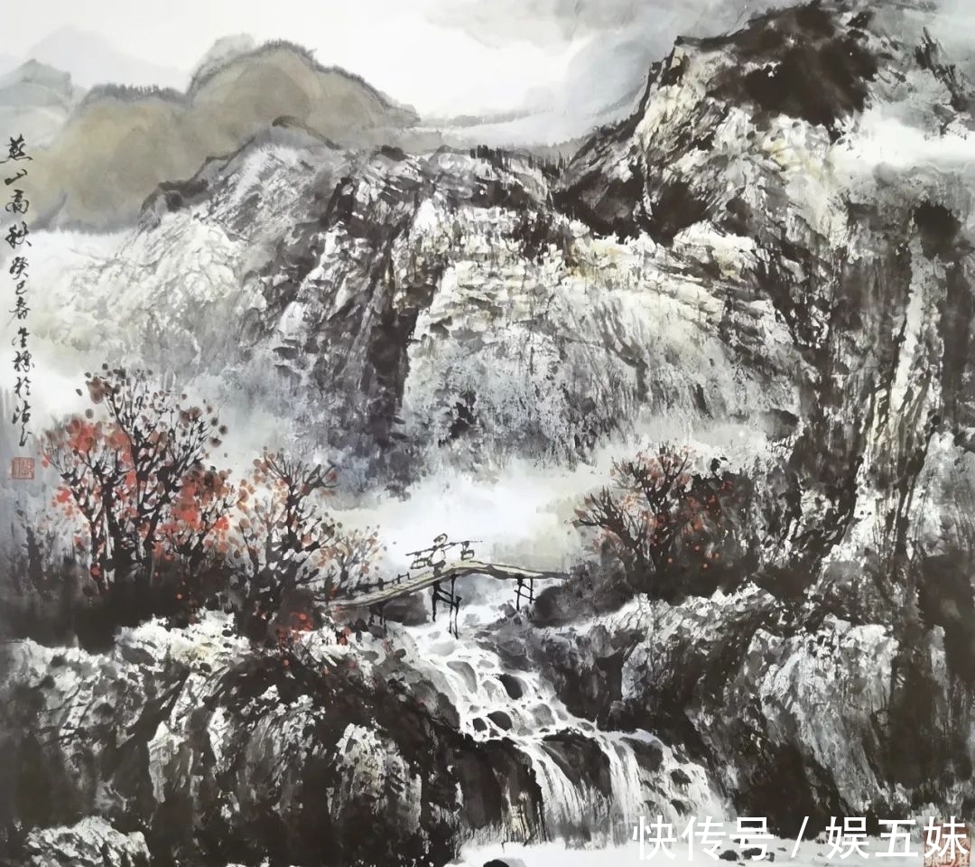 山水画$山水画家郭金标其人其艺