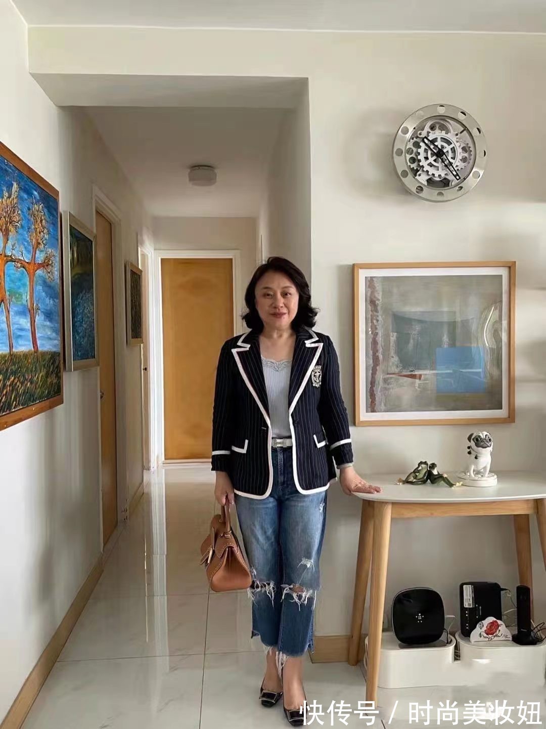 秋冬|50岁女人身材微胖长相平平,靠穿搭打造高级气质,会穿太重要