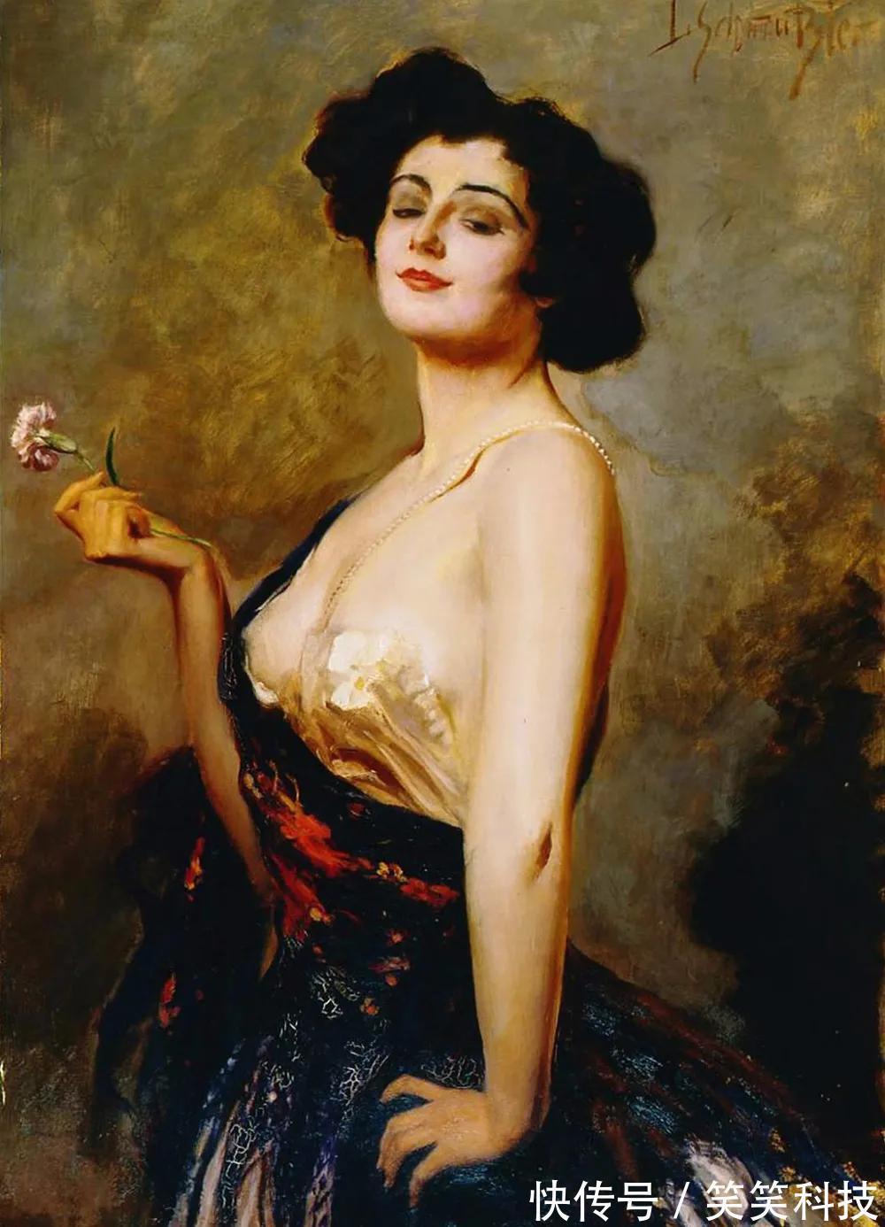 博登&他笔下的女子风情万种,撩人心弦!可惜晚年声誉不保!