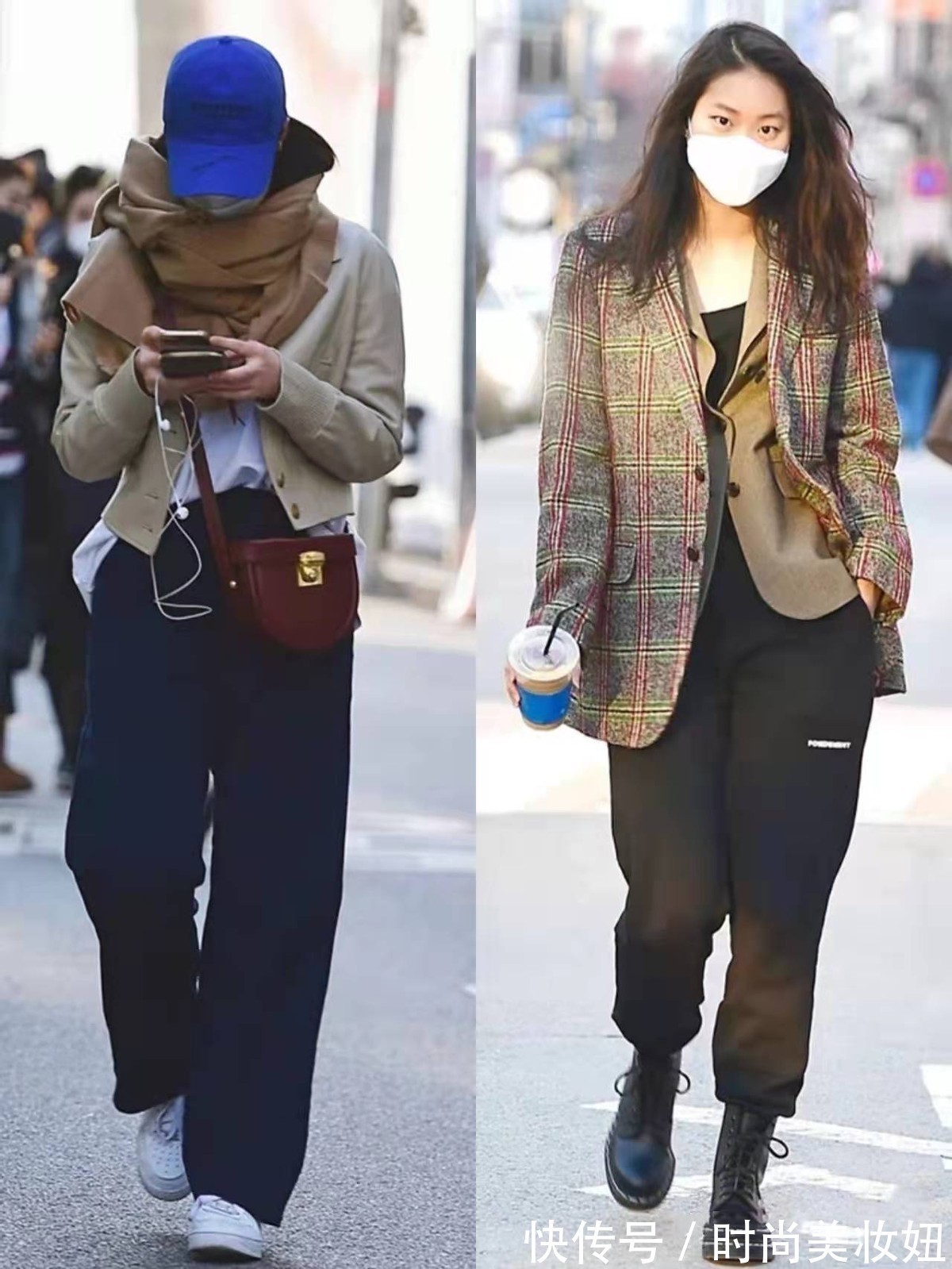 单调感 “韩国女生”日常穿搭有多时髦?看这些街拍穿搭造型,洋气又个性