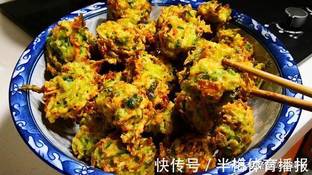 外酥|炸素丸子,记住“3用2不用2窍门”,外酥里嫩,咬一口满嘴香