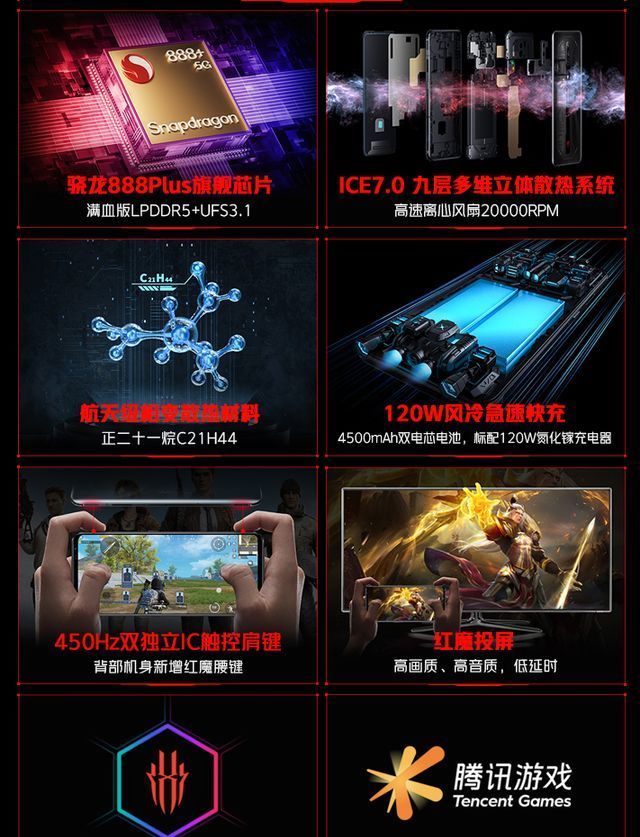 星耀白|腾讯红魔游戏手机 6S Pro 星耀白将于 10 月 15 日上午十点开售