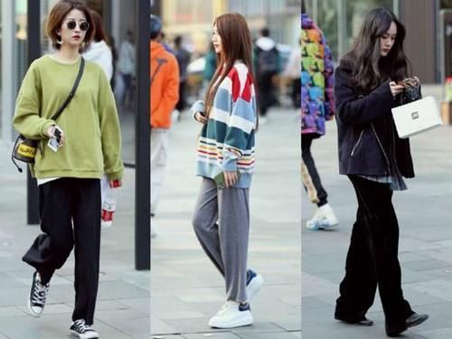 建议千万别扔掉你的“肥肥裤”,学学下面这样穿,立马让你潮炸天