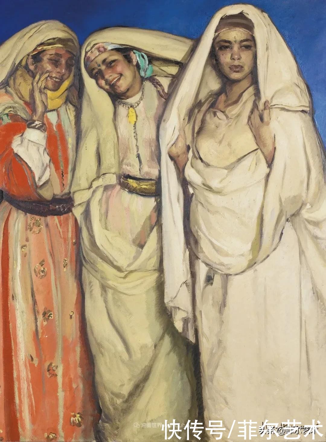 何塞·|西班牙画家何塞·克鲁斯·埃雷拉女性人物油画作品欣赏