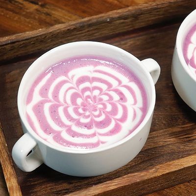 冰糖玉米紫薯银耳燕麦奶糊