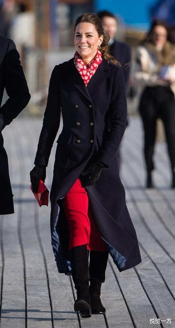冬天围巾如何搭配？看凯特王妃围巾搭出温暖气场