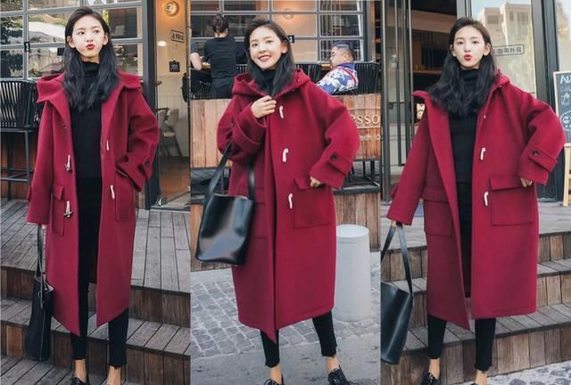 大衣|冬天买大衣就选择这几种颜色,黄皮穿也很衬肤色、显白!