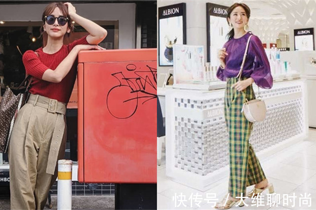 时尚|40+女人,不要只穿素色,可学日本博主运用色彩享受时尚的魅力