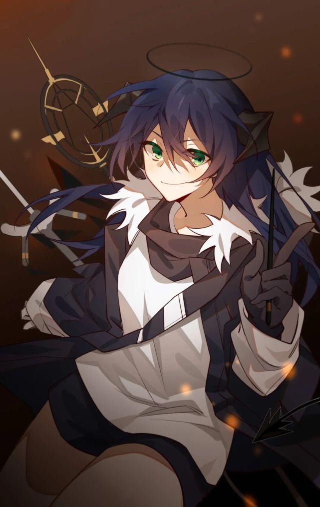  米娅|54张步骤图，带你绘制一个帅气的伪厚涂阿米娅