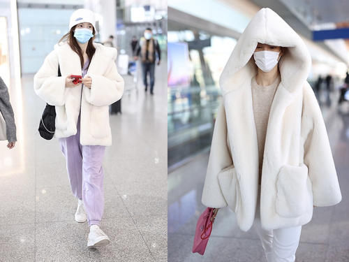 白色大衣真实用，可以优雅高贵，也可以帅气清爽，百搭又时髦