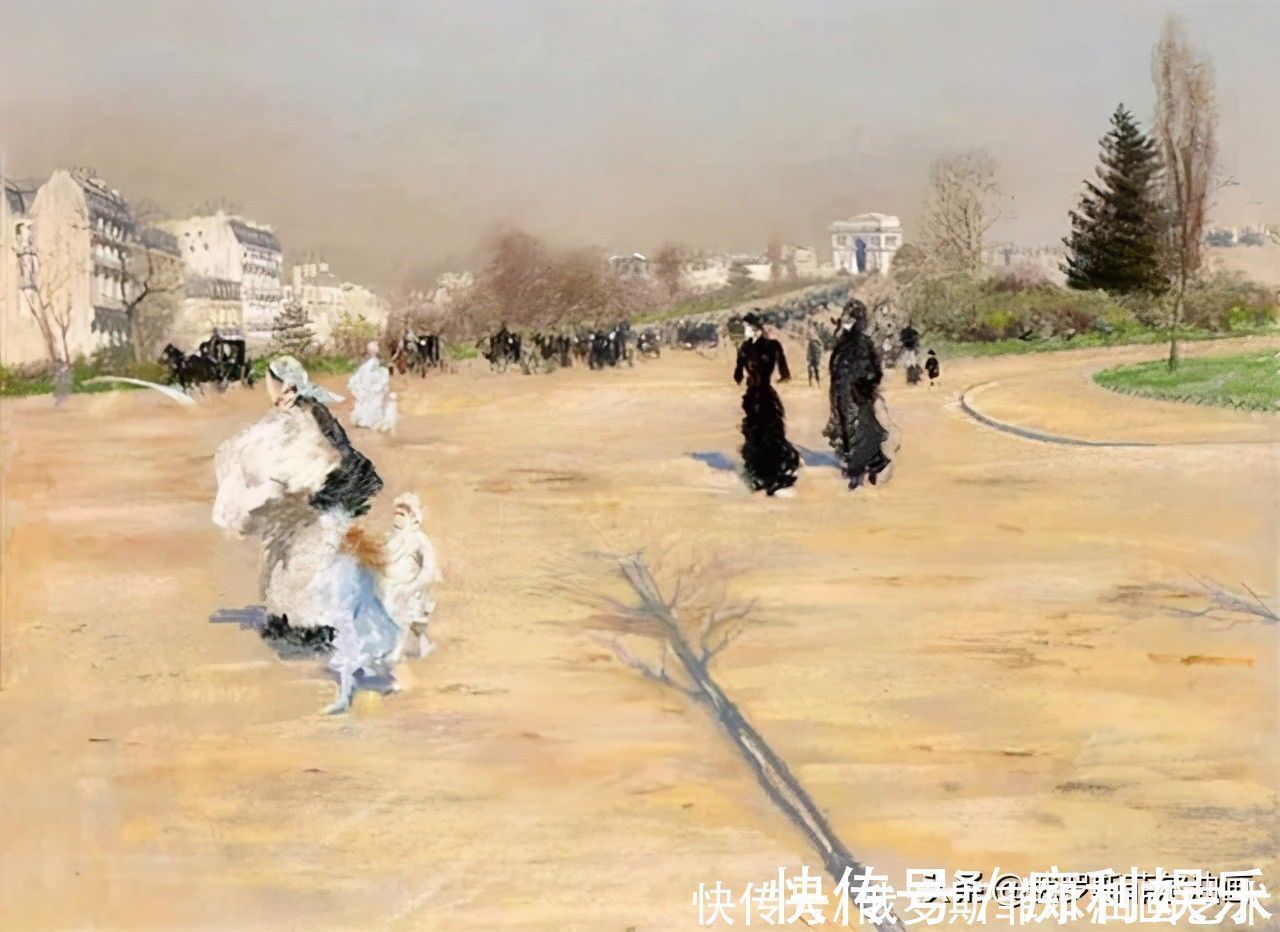 de&意大利大画家德·尼蒂斯的油画作品,莫名的好看,耐看,非常喜欢