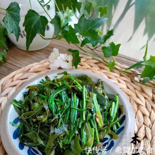 海带|2元,可以炒一盘蔬菜,美味又清肠切肚,比吃海鲜好