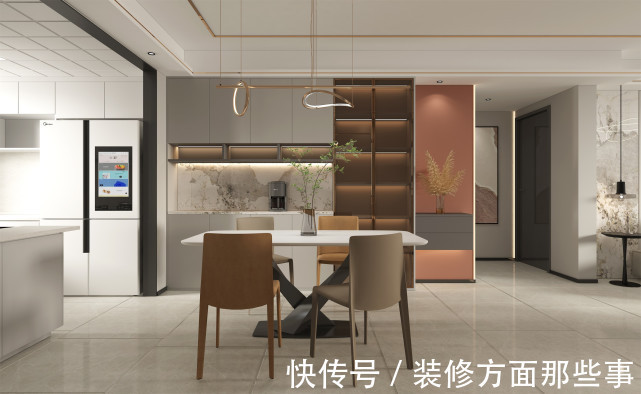 冷色系|150㎡现代风,从小细节入手,打造理想风格的家!