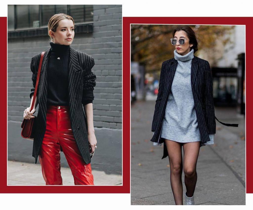 毛衣内搭的25种方法，这样穿保暖又时髦，美炸了！