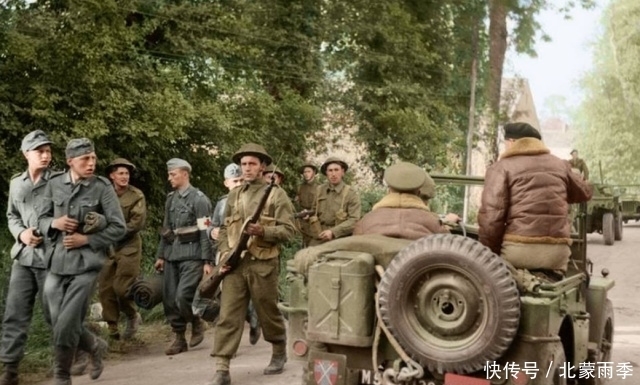 片拍摄于1944|二战德军士兵被俘集锦,苏军曾单次俘获85万德军部队!