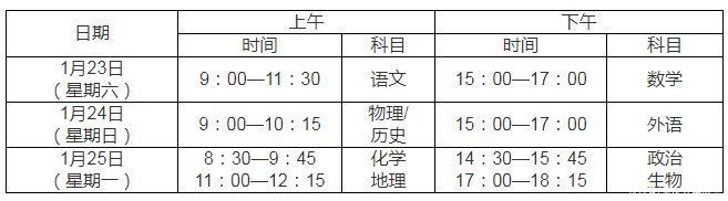 重庆这3个区期末考试时间出炉，快来看看吧