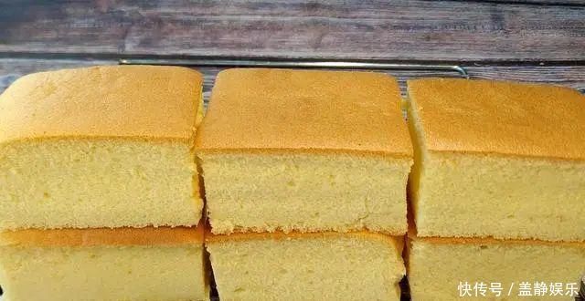 古早味蛋糕最經典的作法,不坍塌不裂开,绵软细致,好吃又解馋解饿