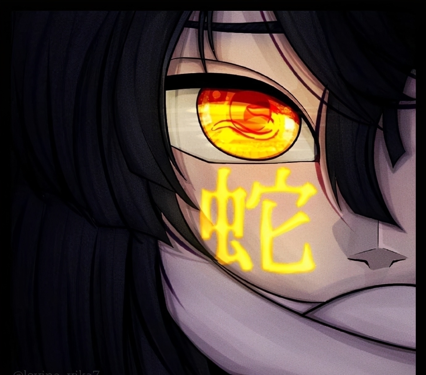 画师|鬼灭之刃:九柱的眼睛有多帅?大哥的火焰难以阻挡,虫蛀让人沉迷