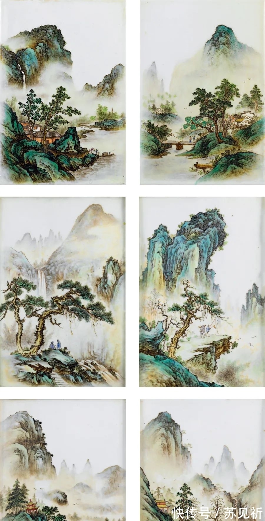 粉彩&瓷艺丹青——近现代文人瓷精选，王步、汪野亭等大师作品荟萃