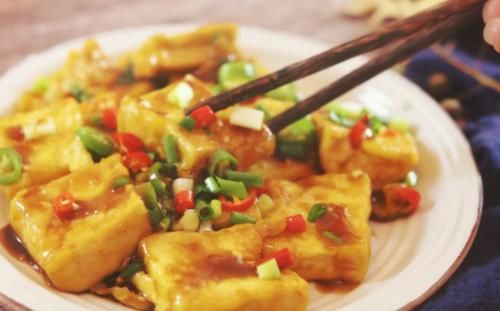 豆腐|豆腐的新做法,简单一做就是饭店的味道,嫩滑美味又下饭!