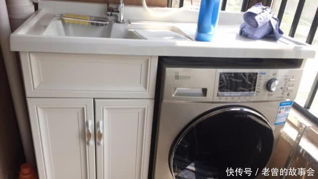 台面|学邻居想把洗衣机装在阳台，被师傅嘲笑想得太简单！你家不合适