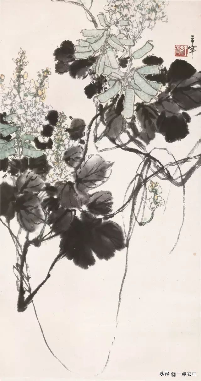 上海新华美专@于希宁画花卉果蔬，真漂亮