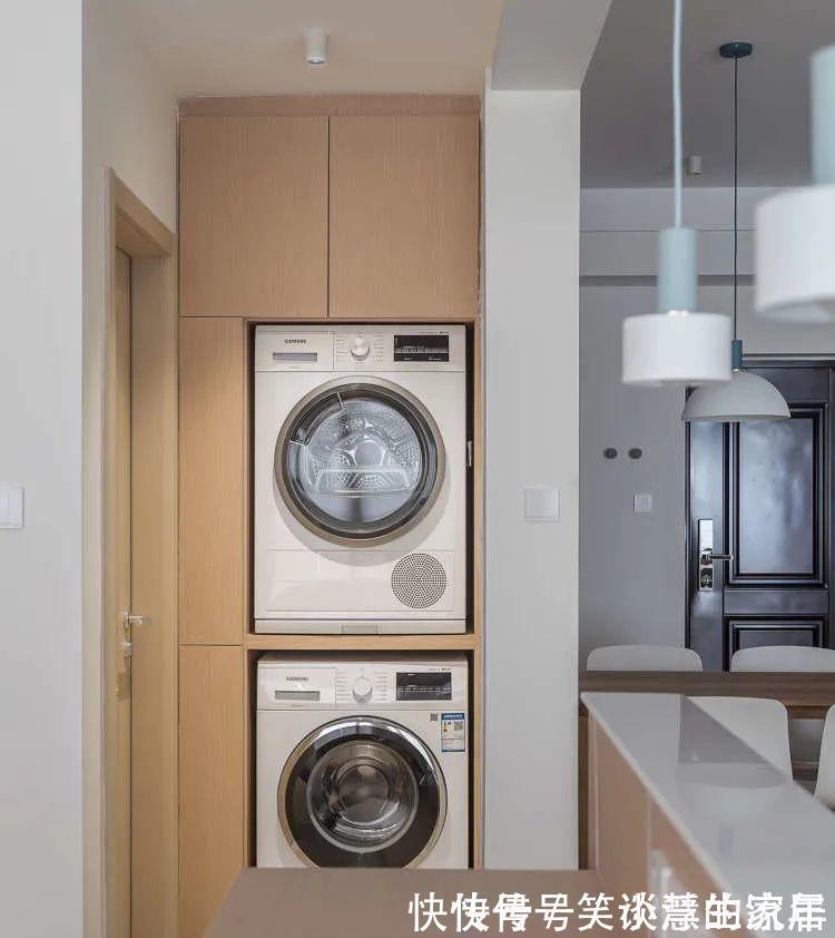 功能区|50㎡小户型两居室，坚持素色主义，进门一眼就喜欢上了